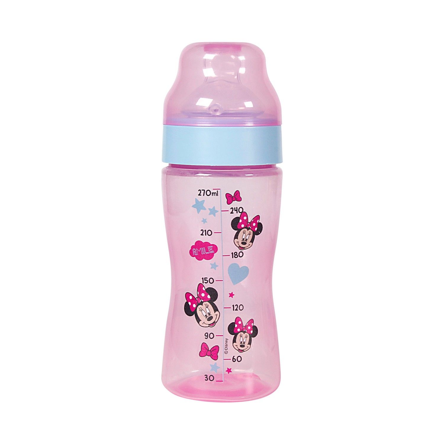 Mamadeira Minnie Mouse Bico Wide Neck 270ml