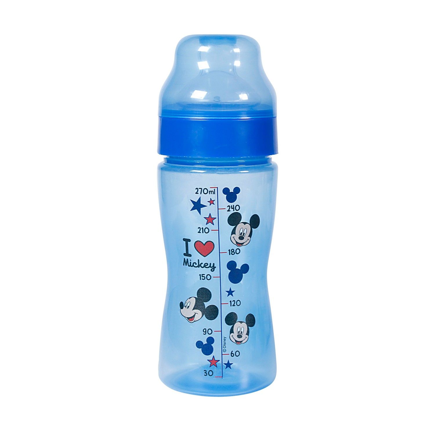 Mamadeira Mickey Mouse Bico Wide Neck 270ml