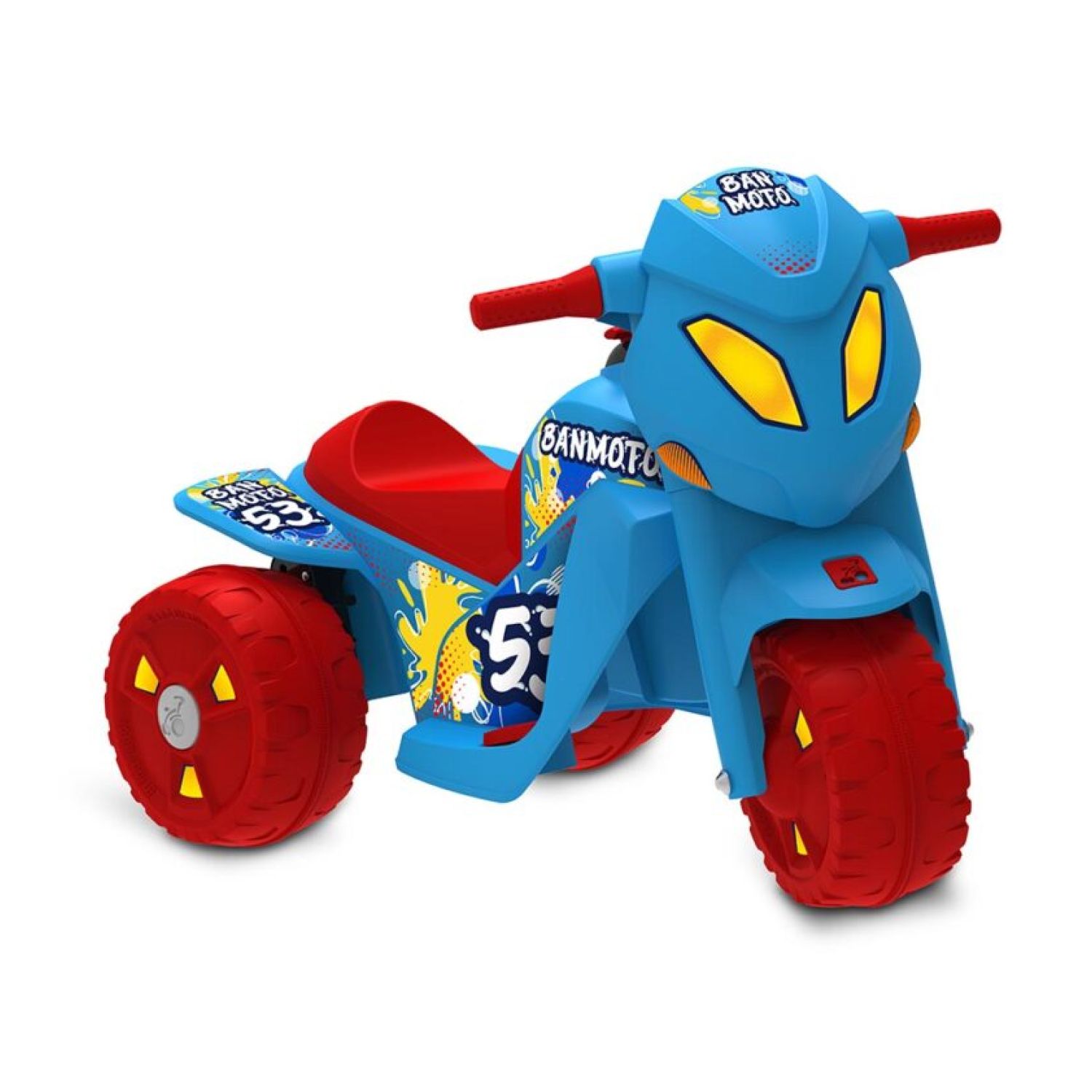 Moto Elétrica Infantil BanMoto Azul